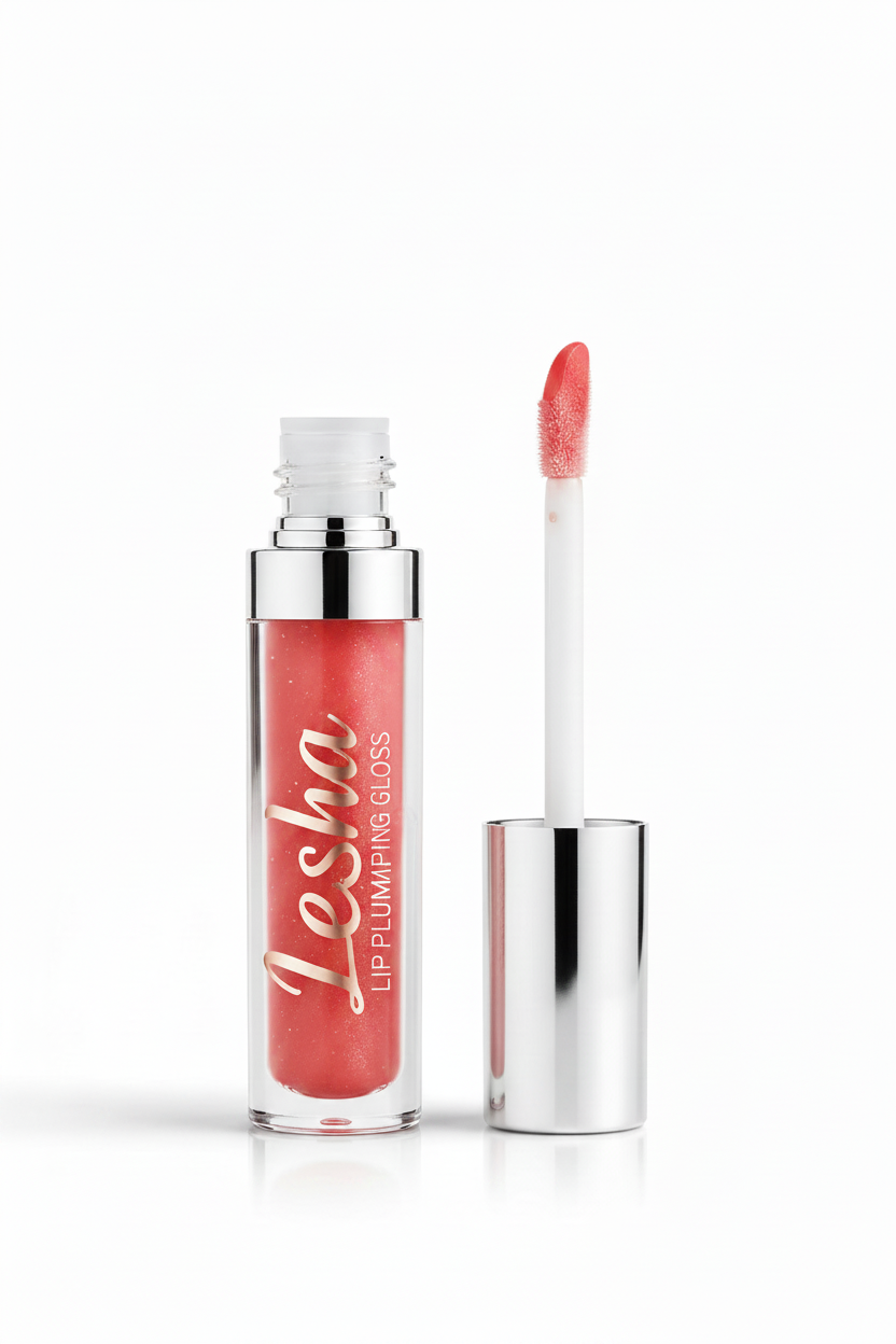 Lesha Lip Plumping Gloss - Coral