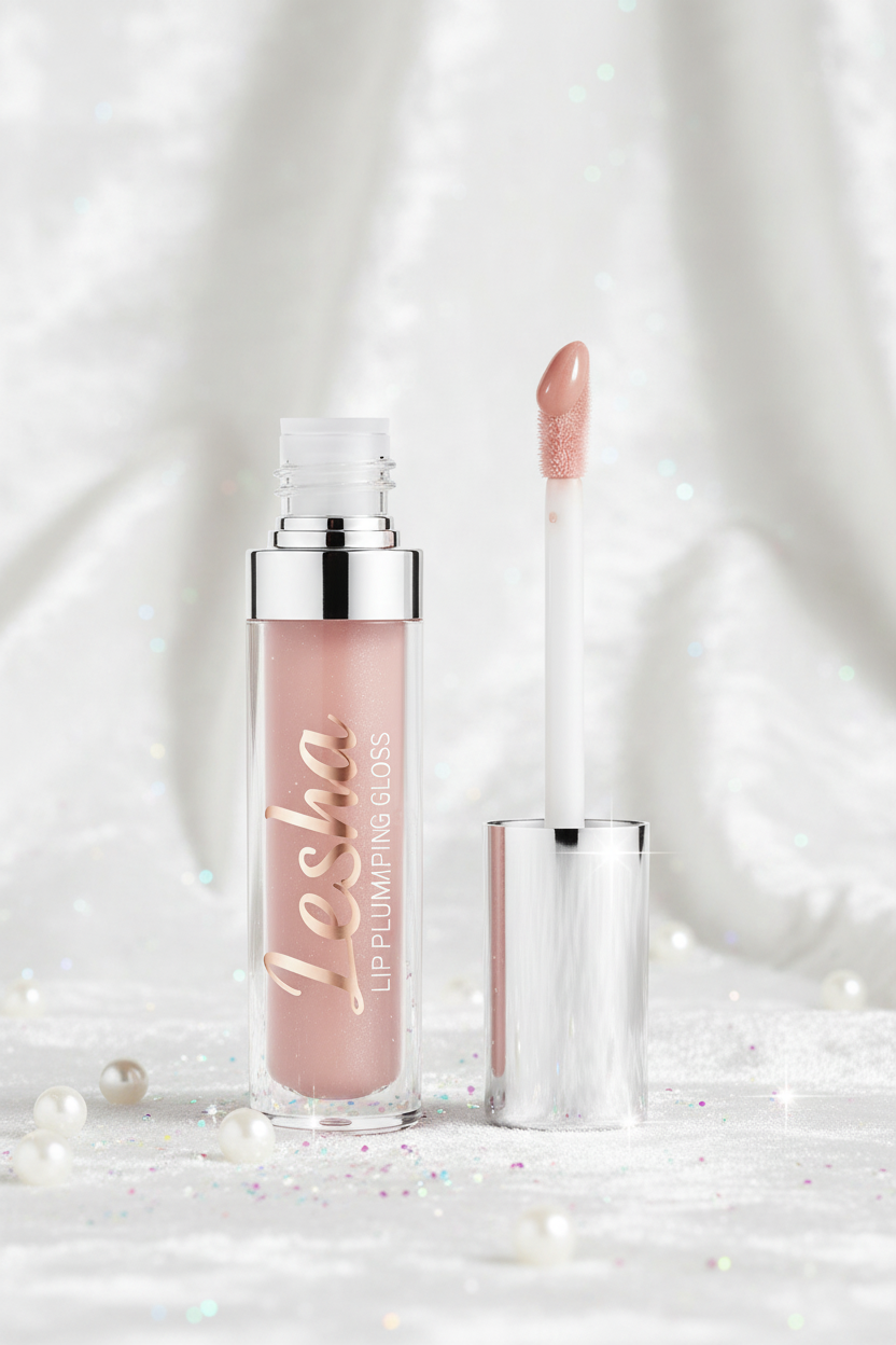 Lesha Lip Plumping Gloss - Nude